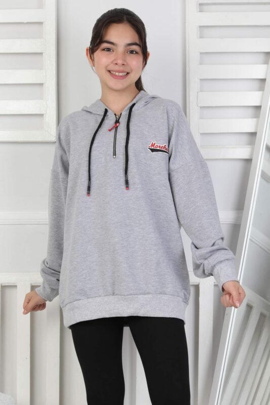 GARSON ARMALI SWEAT - GRİ