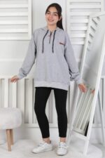GARSON ARMALI SWEAT - GRİ