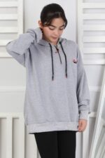 GARSON ARMALI SWEAT - GRİ