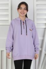 GARSON ARMALI SWEAT - LİLA