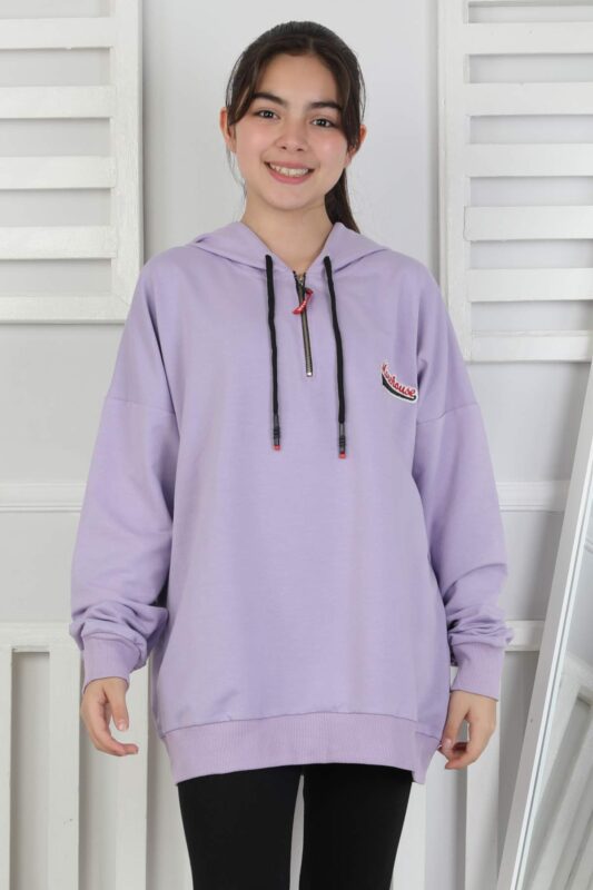 GARSON ARMALI SWEAT - LİLA
