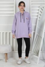 GARSON ARMALI SWEAT - LİLA