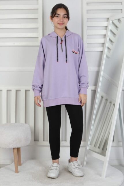 GARSON ARMALI SWEAT - LİLA