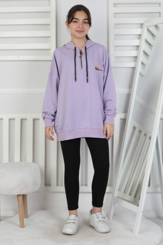 GARSON ARMALI SWEAT - LİLA