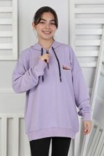 GARSON ARMALI SWEAT - LİLA