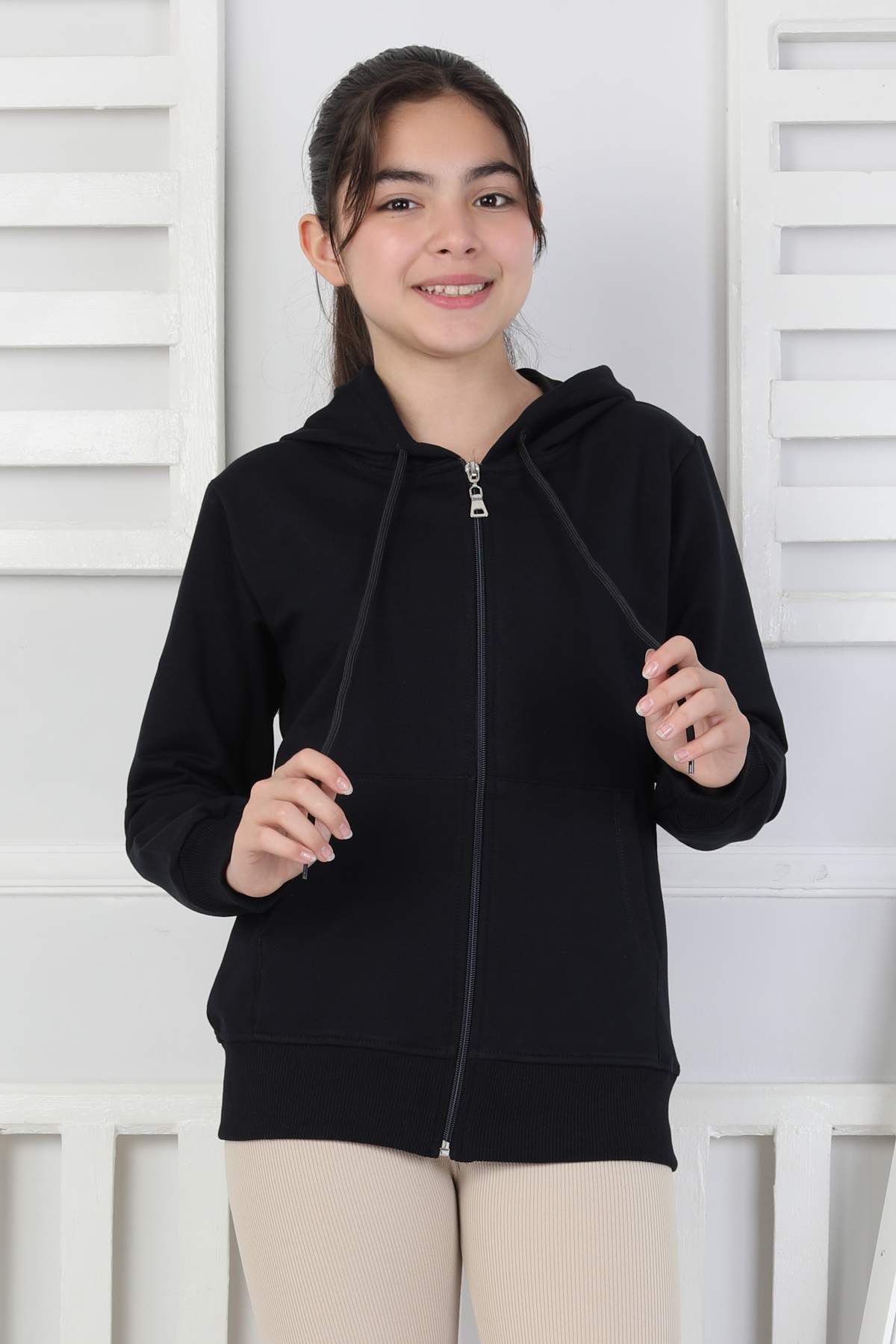 GARSON İKİ İPLİK FERMUARLI SWEAT – LACİVERT GARSON İKİ İPLİK FERMUARLI SWEAT – LACİVERT