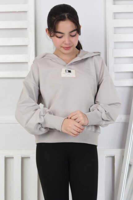 GARSON İKİ İPLİK PATLI SWEAT - GRİ