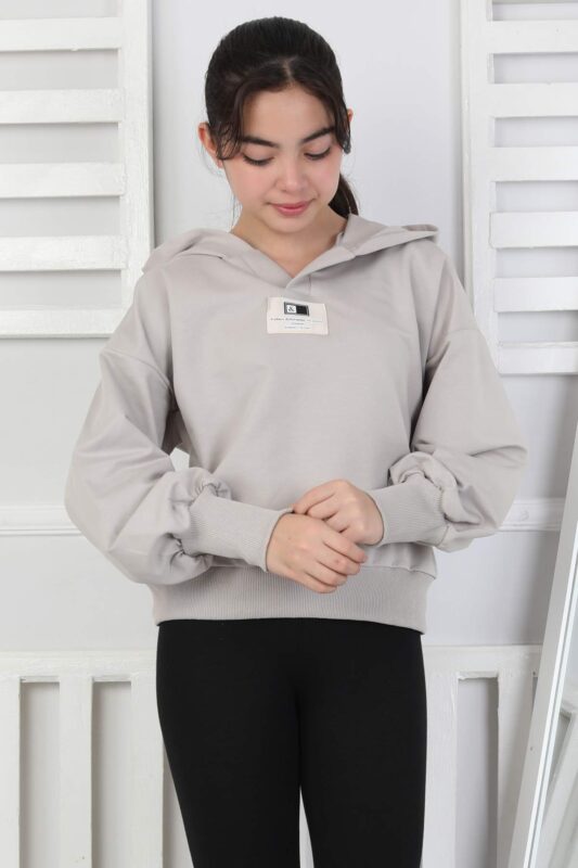 GARSON İKİ İPLİK PATLI SWEAT - GRİ