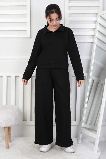 GARSON İKİ İPLİK TAKIM – SİYAH