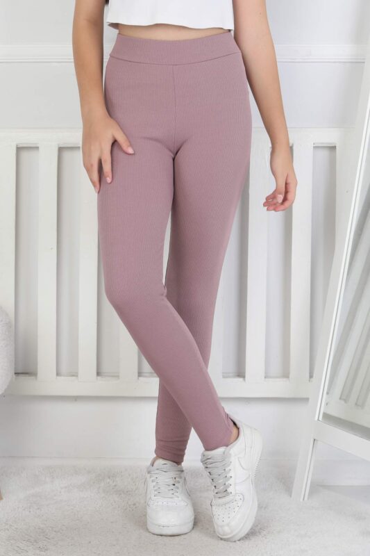 GARSON ŞARDONLU KAŞKORSE TAYT - GÜL KURUSU