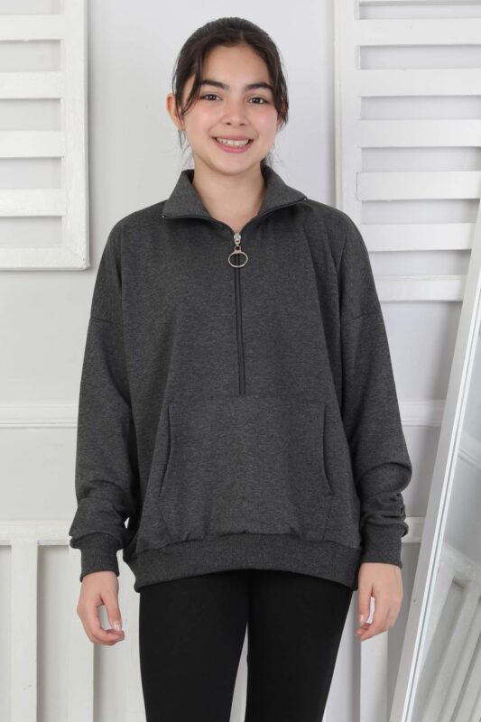 İKİ İP SWEAT - ANTRASİT