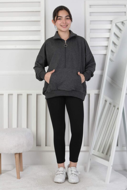 İKİ İP SWEAT - ANTRASİT