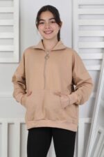 İKİ İP SWEAT - BEJ