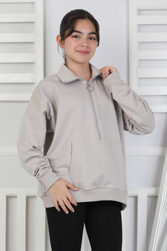 İKİ İP SWEAT - GRİ