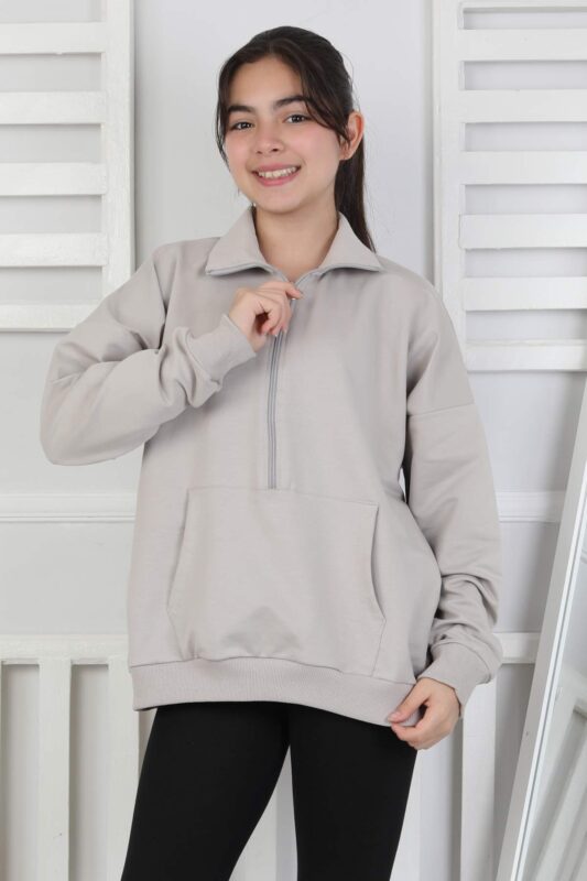 İKİ İP SWEAT - GRİ