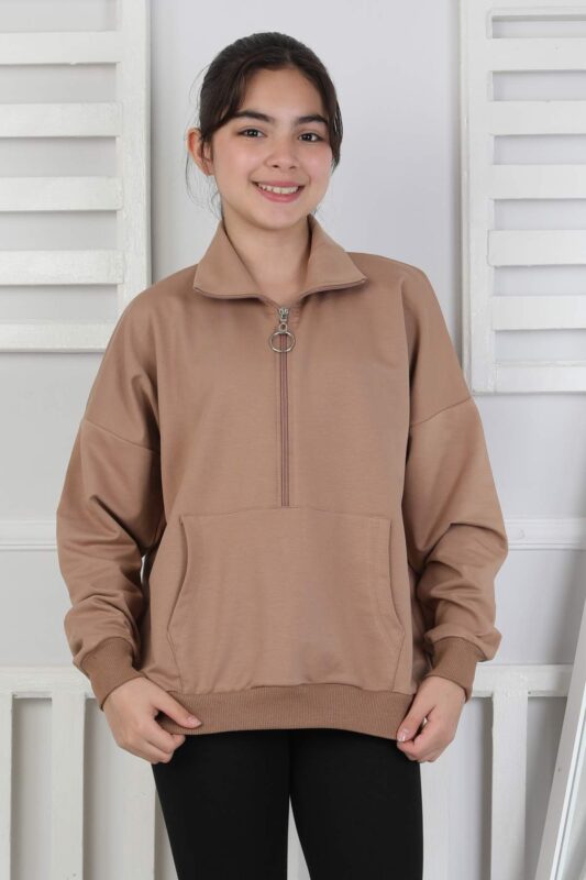 İKİ İP SWEAT - KAHVE