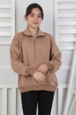 İKİ İP SWEAT - KAHVE