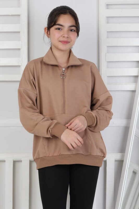 İKİ İP SWEAT - KAHVE