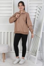 İKİ İP SWEAT - KAHVE