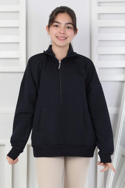 İKİ İP SWEAT - LACİVERT