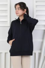 İKİ İP SWEAT - LACİVERT