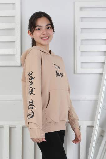 İKİ İPLİK GARSON SWEAT - BEJ