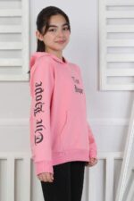 İKİ İPLİK GARSON SWEAT - PEMBE