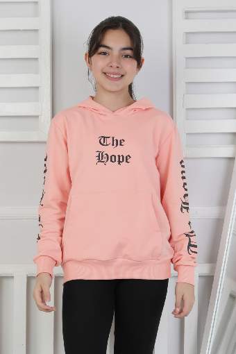 İKİ İPLİK GARSON SWEAT - PUDRA