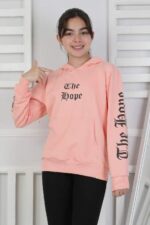 İKİ İPLİK GARSON SWEAT - PUDRA