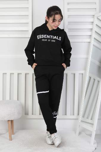 İKİ İPLİK TAKIM GARSON - SİYAH