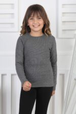 KAŞKORSE ORTA BİSİKLET YAKA BADİ - ANTRASİT