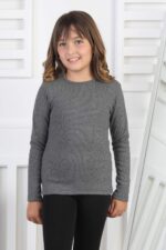 KAŞKORSE ORTA BİSİKLET YAKA BADİ - ANTRASİT