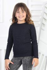 KAŞKORSE ORTA BİSİKLET YAKA BADİ - LACİVERT