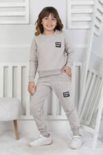 ORTA  İKİ İP TAKIM - GRİ