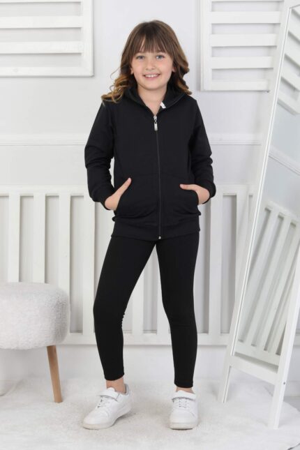 SWEET FERMUARLI İKİ İPLİK  ORTA - SİYAH