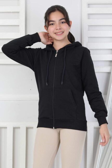 SWEET FERMUARLI KAPİŞONLU GARSON - LACİVERT