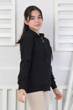 SWEET FERMUARLI KAPİŞONLU GARSON - LACİVERT