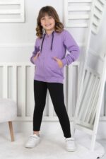 SWEET FERMUARLI KAPİŞONLU GARSON - LİLA