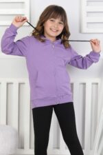 SWEET FERMUARLI KAPİŞONLU GARSON - LİLA