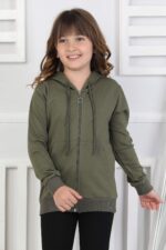 SWEET ORTA İKİ İPLİK FERMUARLI - HAKİ