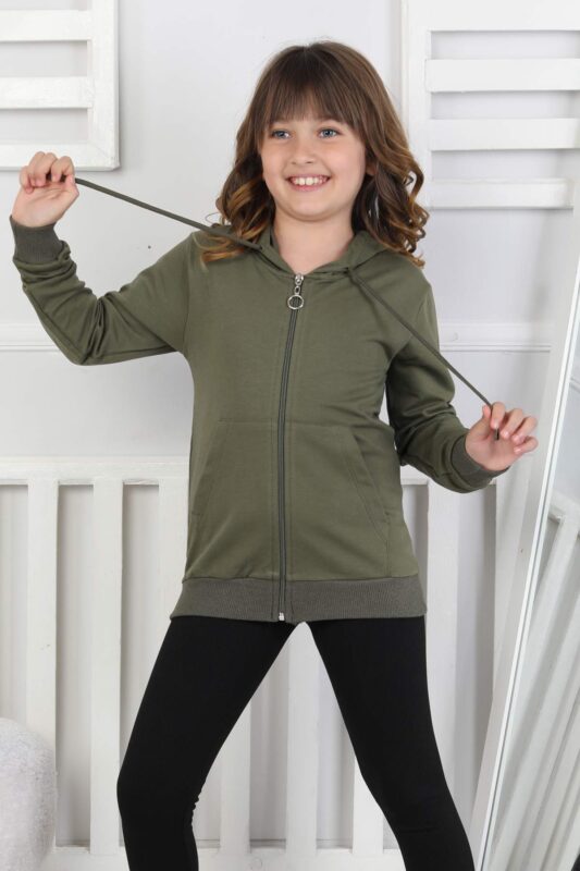 SWEET ORTA İKİ İPLİK FERMUARLI - HAKİ