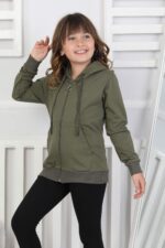 SWEET ORTA İKİ İPLİK FERMUARLI - HAKİ