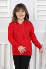 SWEET ORTA İKİ İPLİK FERMUARLI - KIRMIZI