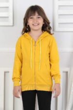 SWEET ORTA İKİ İPLİK FERMUARLI - HARDAL