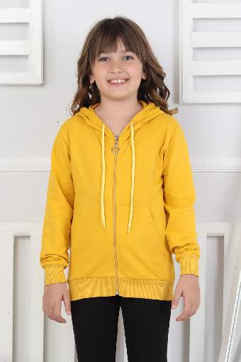 SWEET ORTA İKİ İPLİK FERMUARLI – HARDAL