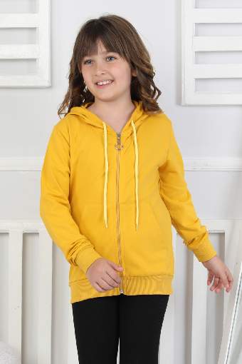 SWEET ORTA İKİ İPLİK FERMUARLI - HARDAL