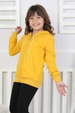 SWEET ORTA İKİ İPLİK FERMUARLI - HARDAL