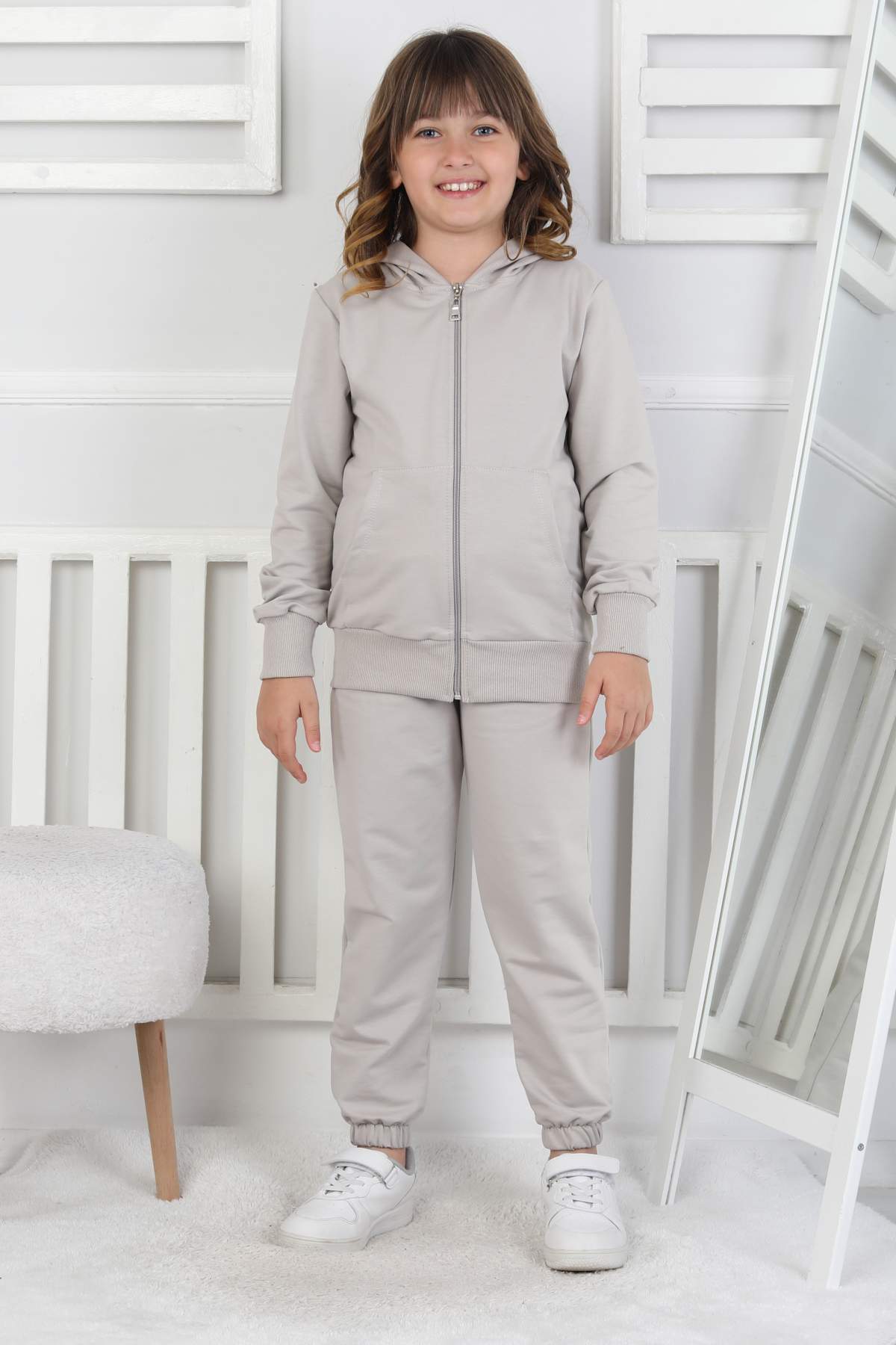 TAKIM ORTA İKİ İPLİK – GRİ