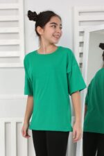 OVERSİZE DÜZ TSHİRT - BENETTON